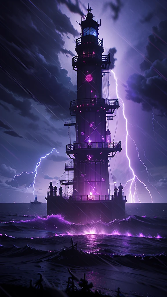(Pirates Of Caribbean)
(Ghost Ship Pirate Ship)
(((Lighthouse Nnearby)))
((Dark Light NeonPurple Light ))
((Swirling Sea))
(((Rain Thunder)))
((Aerial View))
Shiny earrings
Catch the wind Ligh