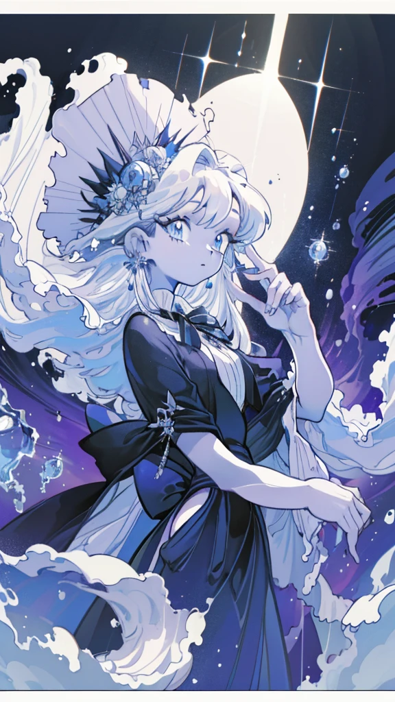 ((({SFW}:1))), (best quality,4k,8k, high res,masterpiece:1.2), ((masterpiece)), (((best quality))),
((Create an AI-generated image of a ghostly figure with an ethereal presence. ((The character should have an all-white color palette)), with piercing blue eyes and fair, cool-toned skin. Capture a blend of whimsicality and unsettling madness, reminiscent of characters like the Mad Hatter and the Cheshire Cat, but with a unique, otherworldly twist. Emphasize a dreamy and surreal atmosphere, incorporating elements that evoke a sense of haunting mystery,))
abstract,
(best quality, masterpiece, Ultra-high resolution,(Reality:1.4), RAW photogr, warm lights, Beautiful goddess, Detailed scenes, Beautiful digital illustration, the detail, Hyper-detailed, Cinematic quality, ultra-detailed, super detailed lighting,):1