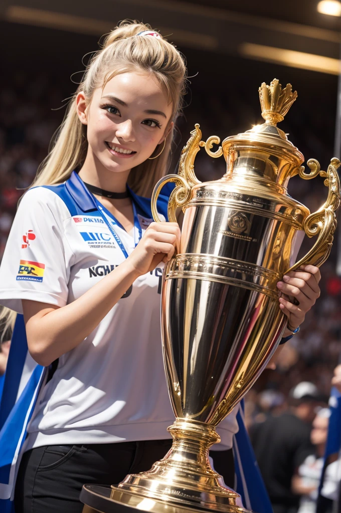Amazing championship trophy