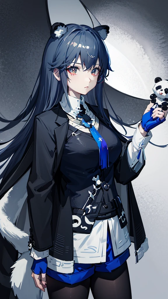 Panda girl blue 
