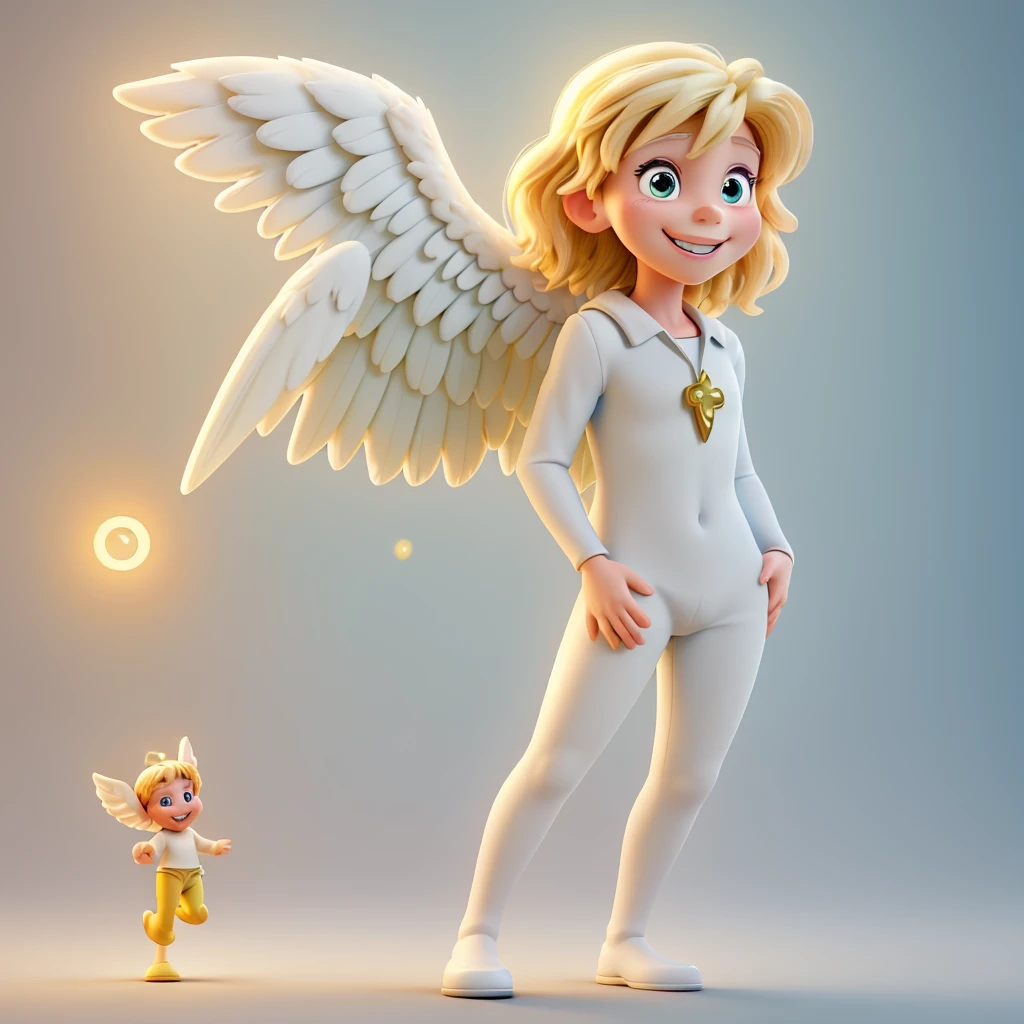 Angel Michael good smile Disney style Light shine positive