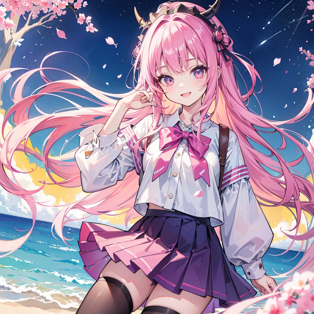 Best Quality,Young Girl, girl,,Clothing of the future,Young,Light novel, girl,Beautiful girls,Fashion Coordination,8K,Perfectly portrayed,Multicolored Hair,smile,High quality,new,Absurd,colorful,masterpiece,Long Hair,Sparkling,Horny girl,Naughty Girls,Angel,Perfect Face,strongest,mini skirt,tights,stylish,