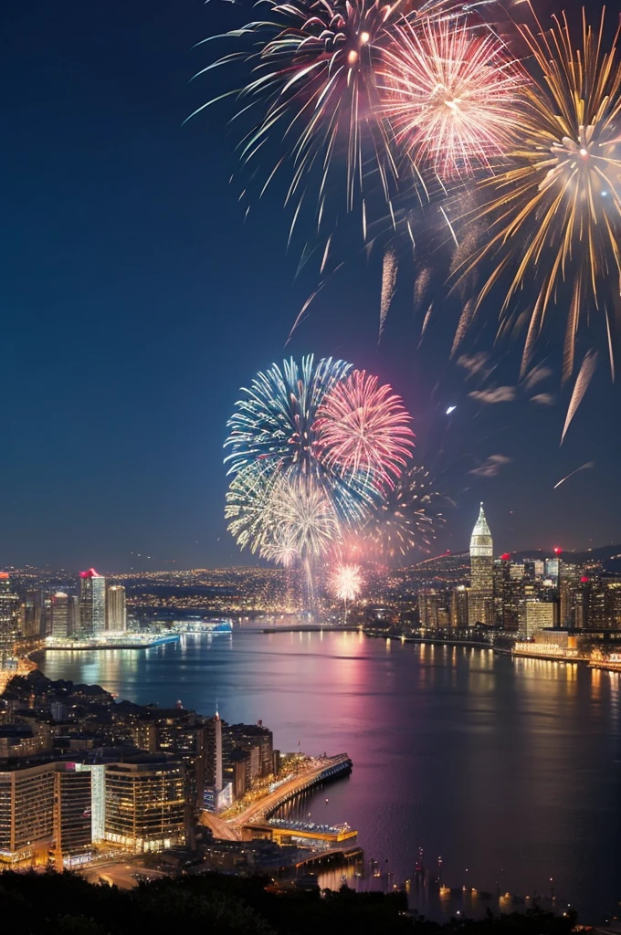 Spectacular views, fireworks, beautiful sea