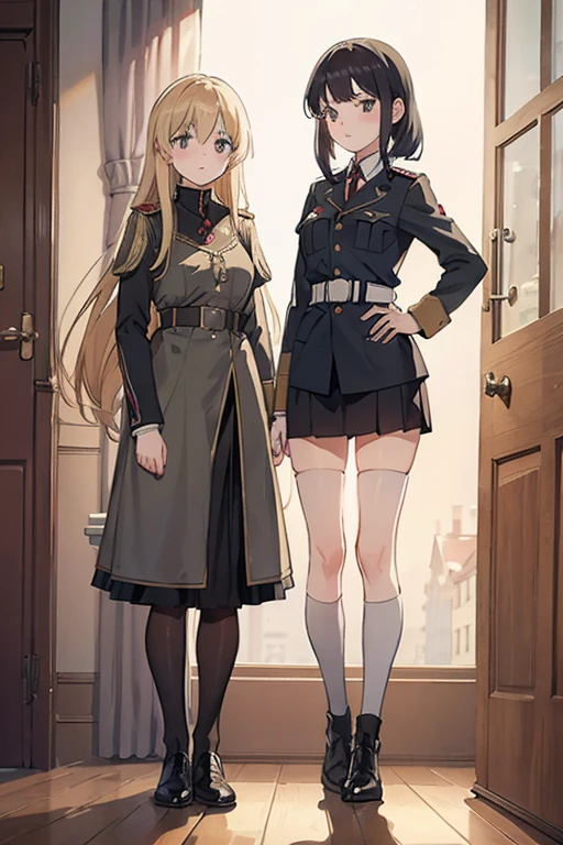 Girls in uniform of the German Reich