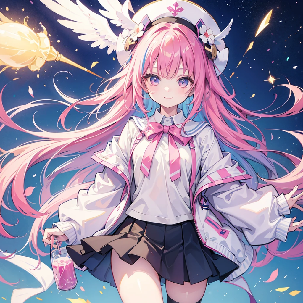 Best Quality,Young Girl, girl,,Clothing of the future,Young,Light novel, girl,Beautiful girls,Fashion Coordination,8K,Perfectly portrayed,Multicolored Hair,smile,High quality,Colorful,new,Absurd,colorful,masterpiece,Long Hair,Sparkling,Horny girl,Naughty Girls,Angel,Future Fashion,Perfect Face,strongest,mini skirt,tights,stylish,