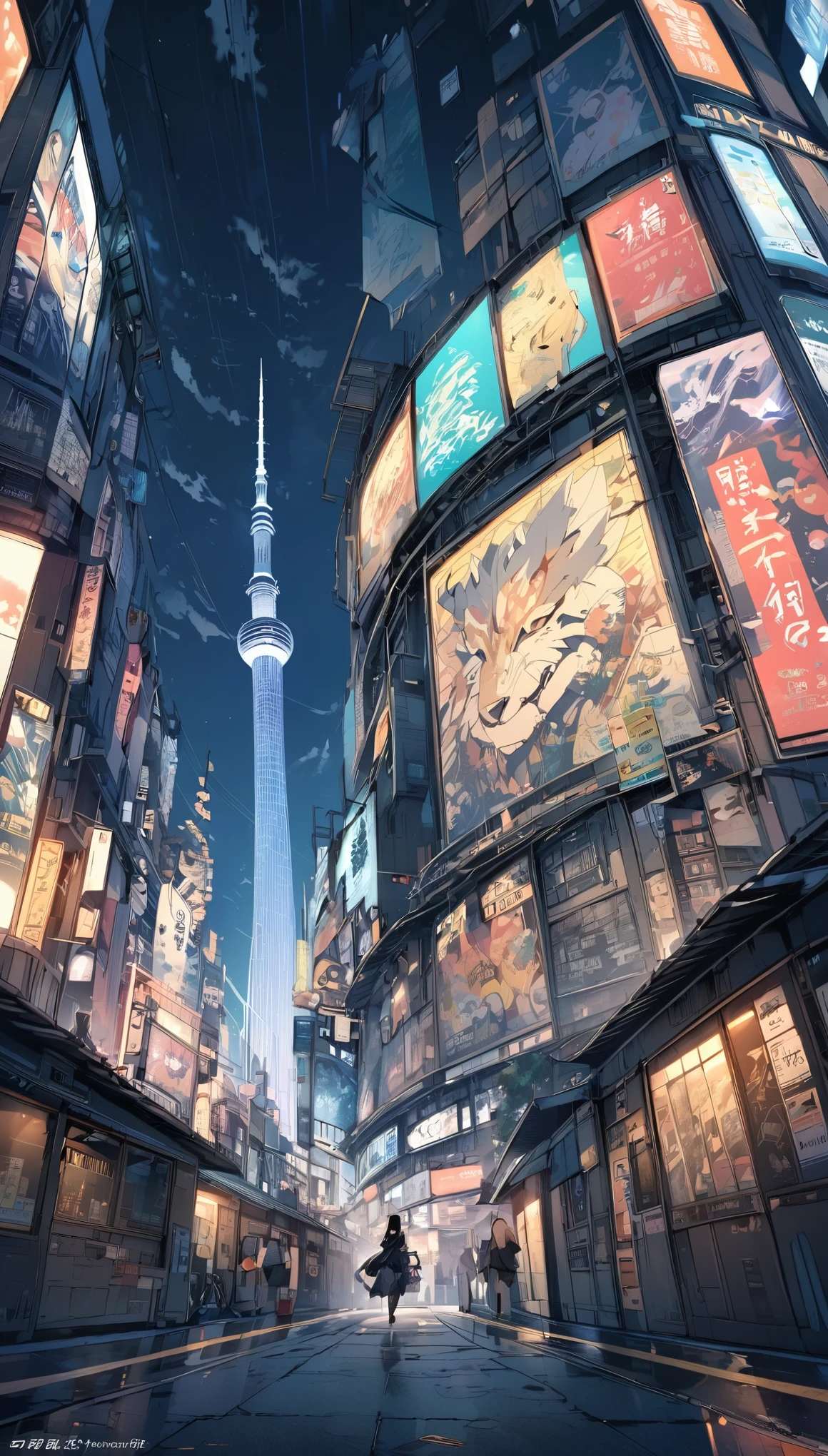 Tokyo Skytree 1000 years after human extinction