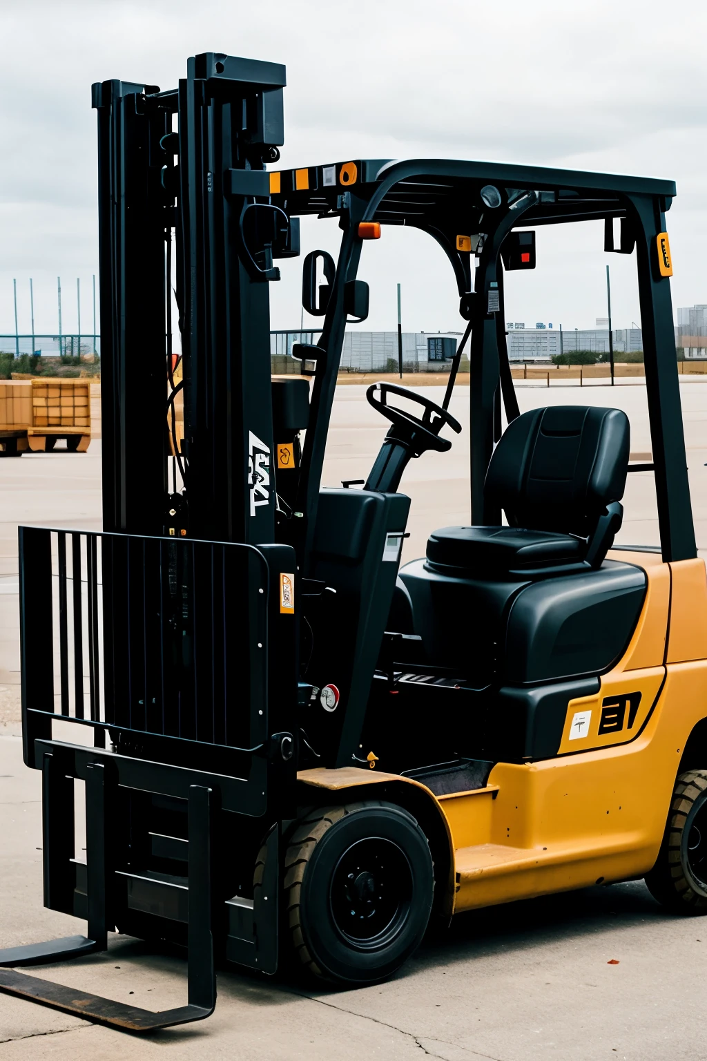 generates content from a forklift for social network