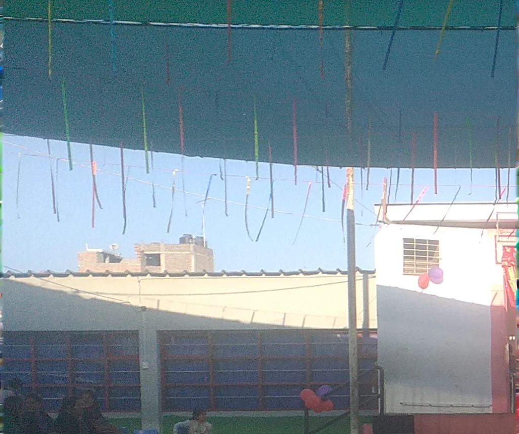 José Abelardo Quiñones educational institution 88061 on its school anniversary