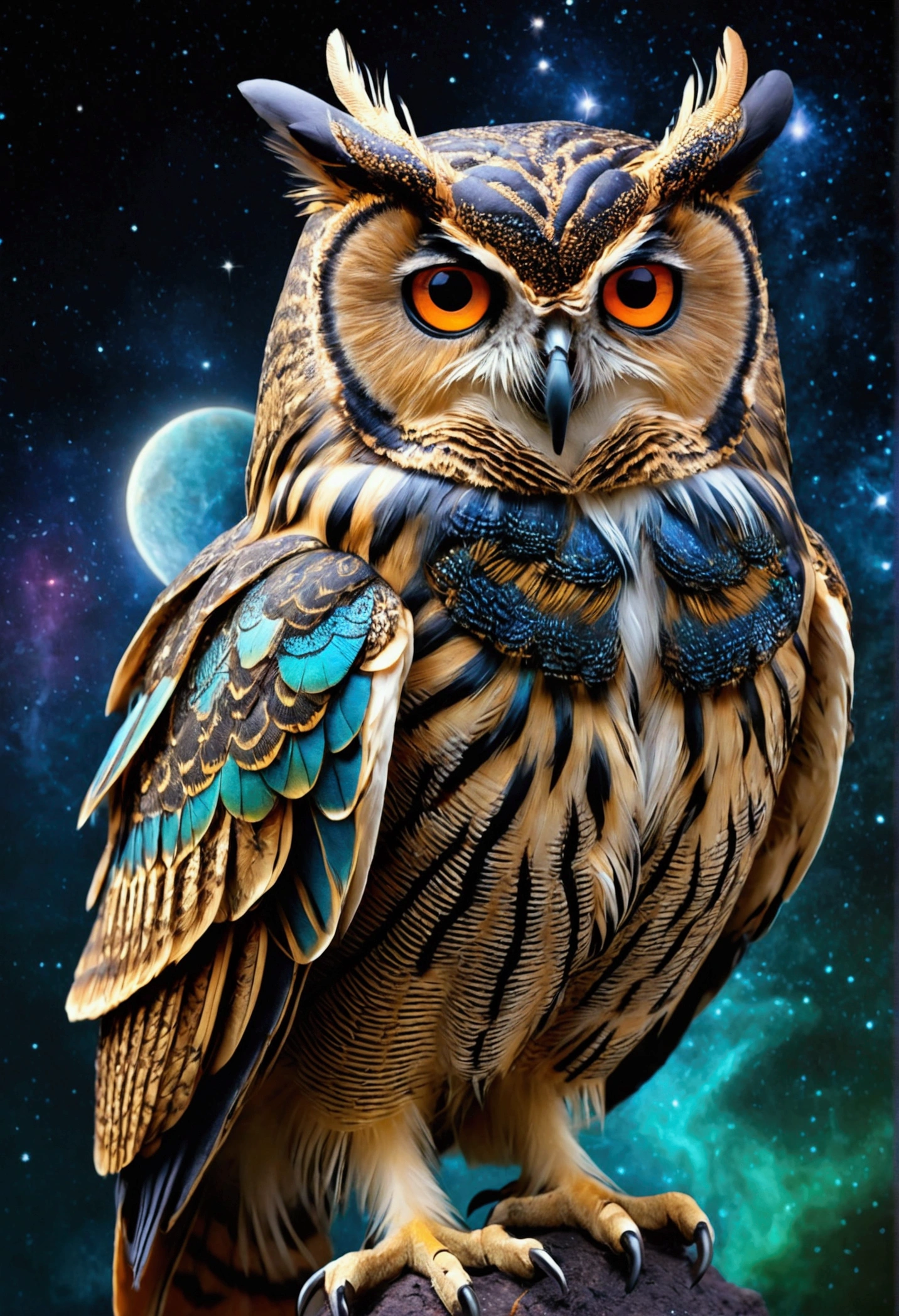 celestial spectral owl