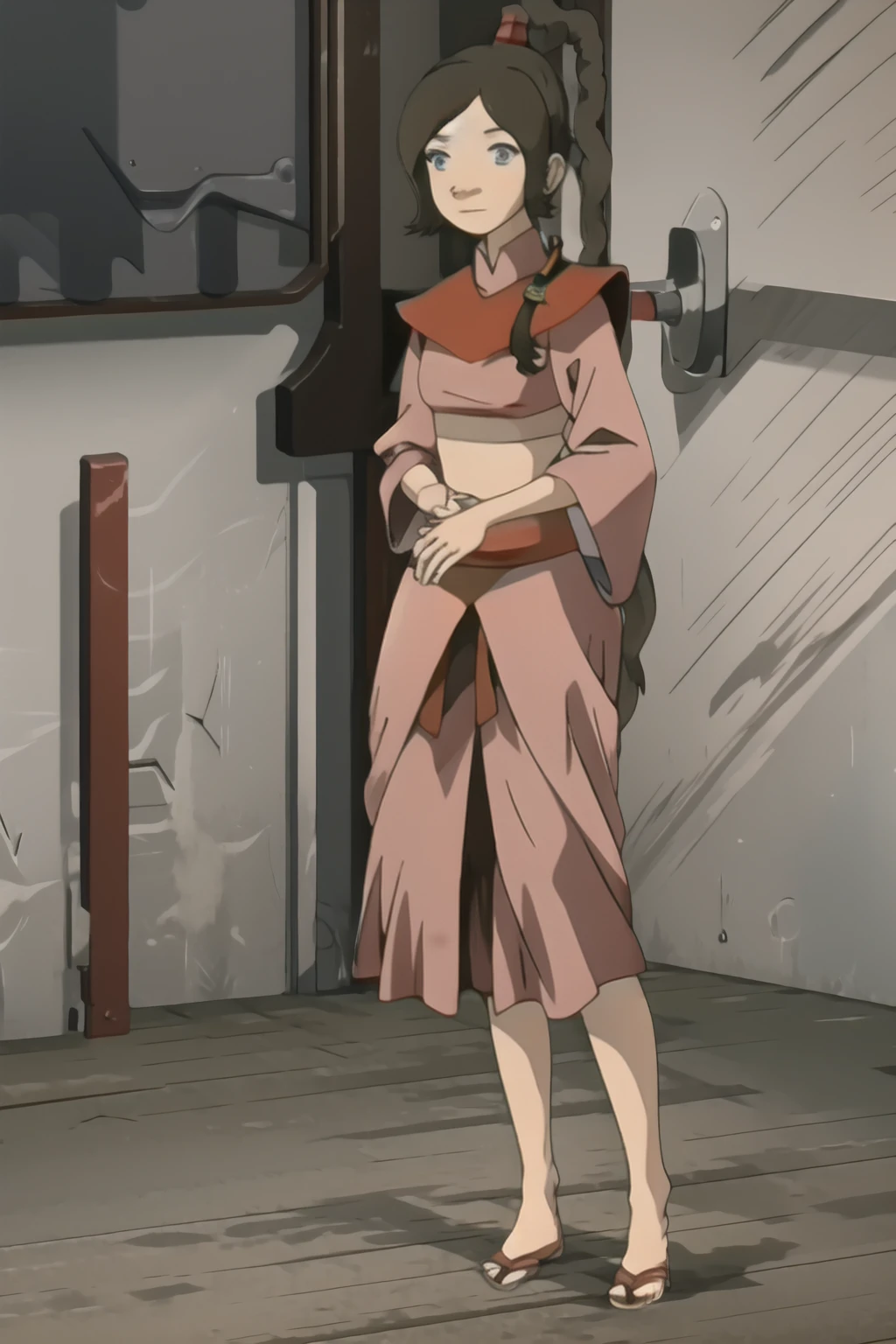 ((full-length photo, standing, feet on the ground)) best quality, intricate details,
1girl,
tylee,