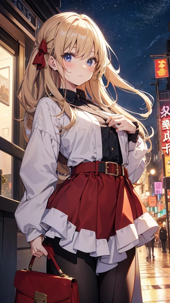 Anime girl holding a New Year&#39;s heart-shaped box&#39;Greeting Message　(8K, RAW Photos, Highest quality, masterpiece: 1.2), High-quality RAW color photos, Professional photography, Cinematic Light, alone, (((young woman, Gal))), ((White shirt, Red tie)), (Beautiful and beautiful eyes, Beautiful lip detail), (Round eyes), (Small face), (Skin with attention to detail: 1.2), clavicle, Cute face, Beautiful Face, Long eyelashes, (Black Hair, short hair), Highly detailed eye drawing, ((Highly detailed face)), (Slim figure:1.2), Highly detailed faceと肌の質感, double eyelid, Upward glance, (Romantic atmosphere、Bright colors), colorful, beautiful girl, smile, Long Hair, Happy expression, ((Holding a heart-shaped gift box in both hands、I will pass it on.:1.9, Valentine&#39;s day package, please stretch your arms)), (Red and brown pop Valentine&#39;s day background), Hidden Love, Heartwarming, Soft lighting, blush, Excited, Romantic atmosphere, now, Expressions of joy, Bright colors,