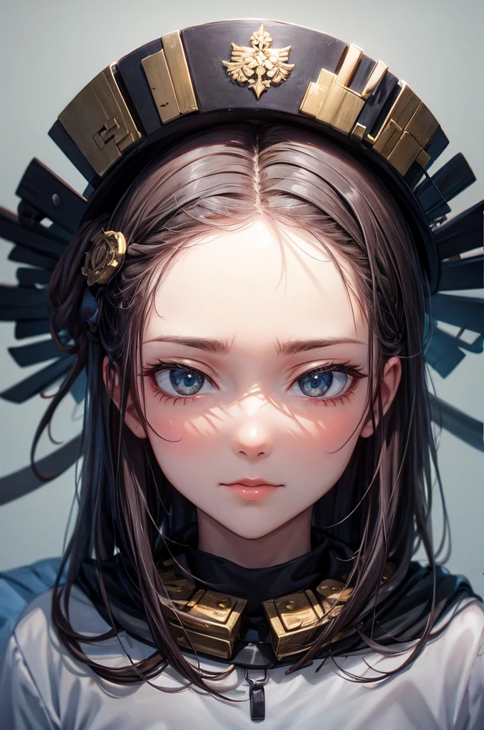 head of'artwork, 最high quality, high quality, High resolution, high qualityのテクスチャ, high qualityの影, high detail, beautiful details, in detail, Highly detailed CGI, detailed texture, realistic facial expression, realistic, colored , offer, cinematic light, side light, reflection, laser trace,tailed beautiful offer muzzle, Beautiful and delicate eyes,