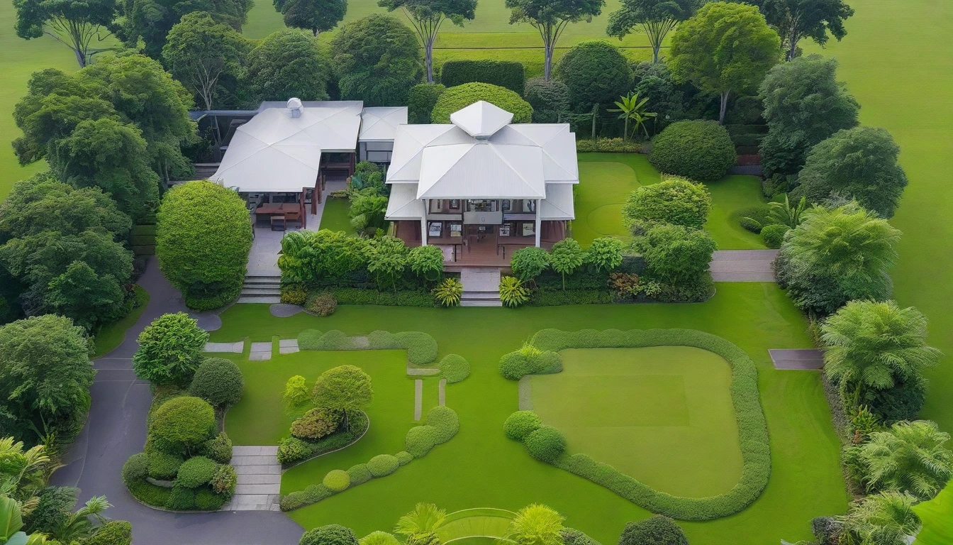 aerial view, masterplan, grass, day, line, curve, masterpiece, highquality, realistic photo, FUJIFILM XT3,, natural light, (realistic: 1.2), sharpen edge,