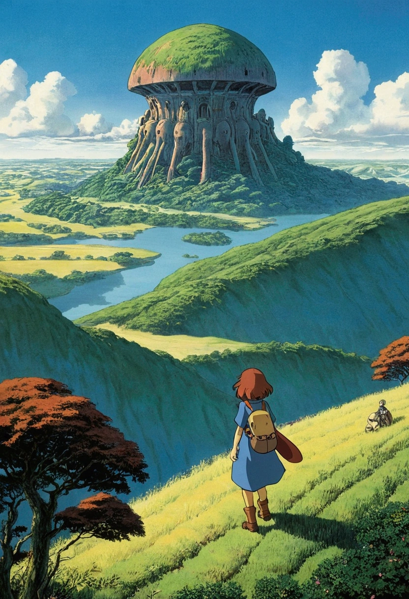 Nausicaä of the Valley of the Wind、Only people and landscapes