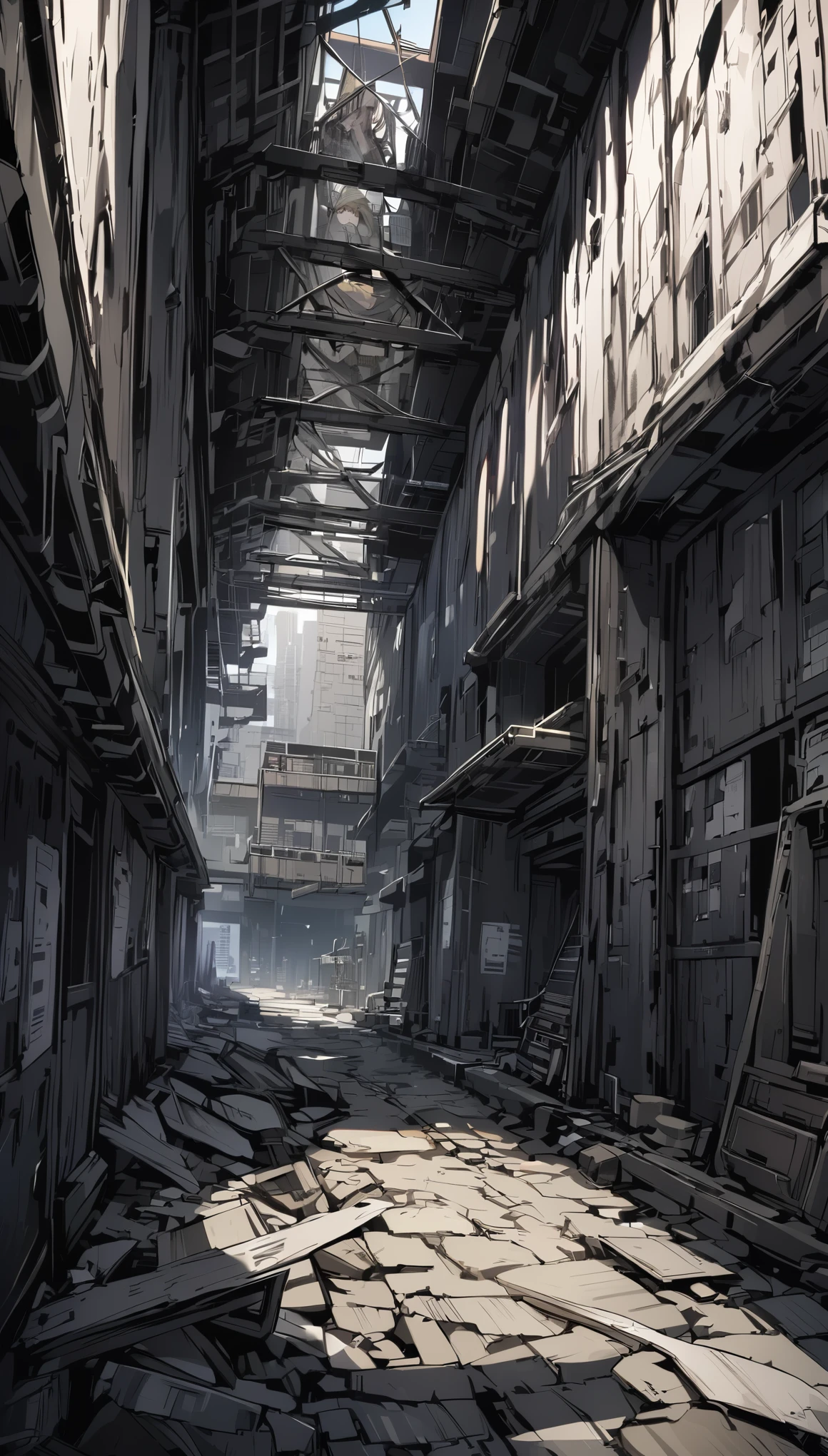 Gunkanjima 1000 years after human extinction