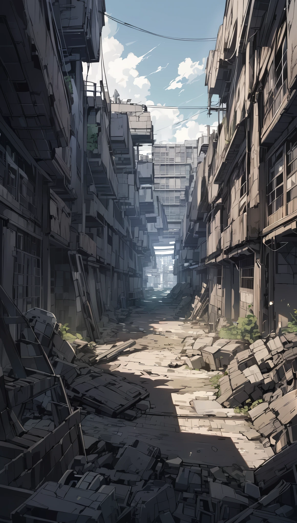 Gunkanjima 1000 years after human extinction