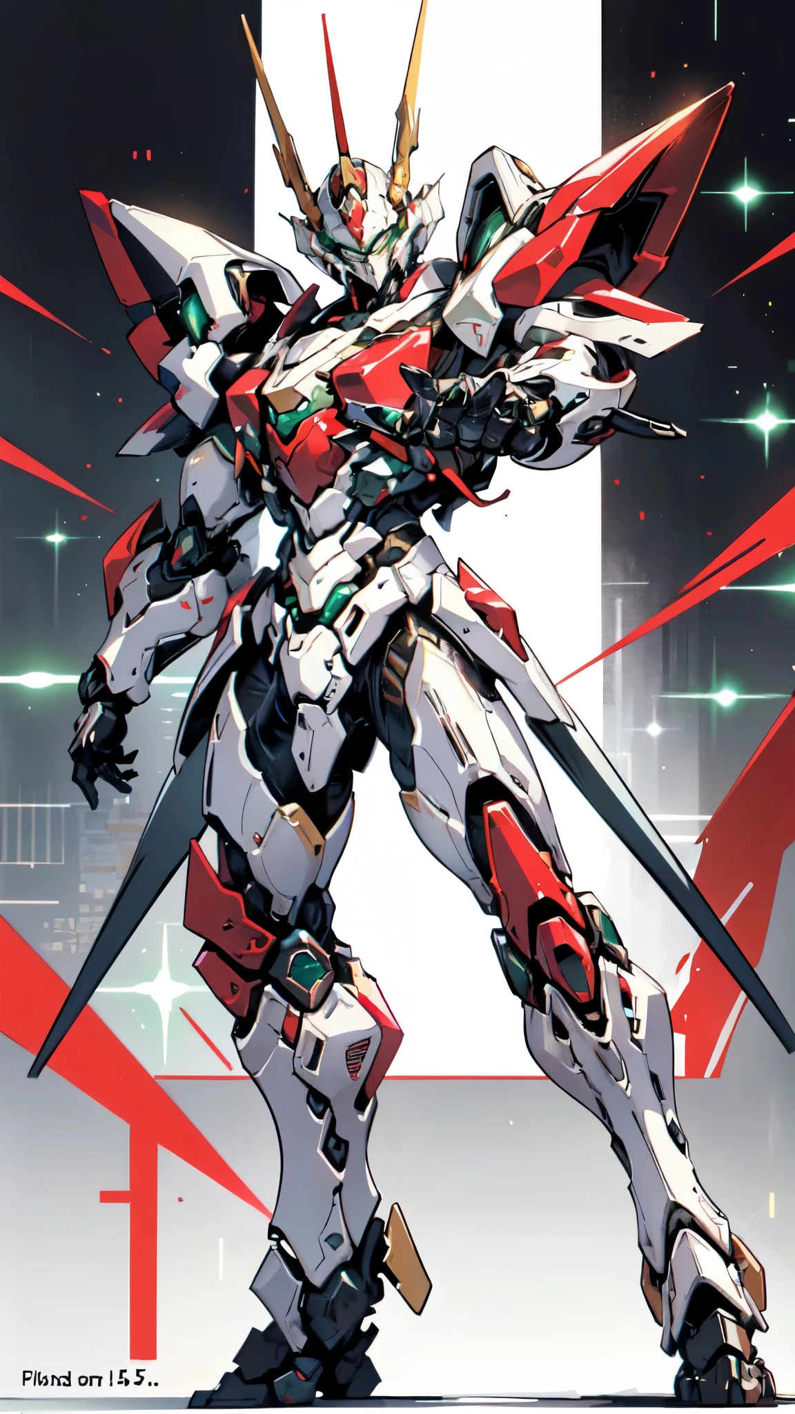 (masterpiece:1.5, best quality:1.5, extremely delicate:1.5, foreshortening:1.5, dynamic angle:1.5), a man wearing a full-face helmet, a fantasy-style biotech armored combat suit, green eyes, (a composite layered chest armor), fully enclosed shoulder guards, matching arm and leg guards, belt of Neon circuit, (the color scheme is primarily white with red green accents), the design balances heavy with agility, a high-tech bio-mecha armor, (Armor Concept Inspired by neon Cyberpunk, stand on the top of a skyscraper in a futuristic sci-fi city), this character embodies a finely crafted fantasy-surreal style armored hero in anime style, exquisite and mature manga art style, (element, plasma, energy, the armor glows), ((male:1.5)), metallic, high definition, highres, ultra-detailed, ultra-fine painting, professional, perfect body proportions, golden ratio, anatomically correct, symmetrical face, extremely detailed eyes and face, high quality eyes, creativity, RAW photo, UHD, 32k, Natural light, cinematic lighting, masterpiece-anatomy-perfect