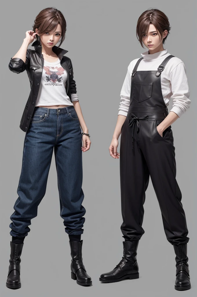 Character in ff with simple clothes
