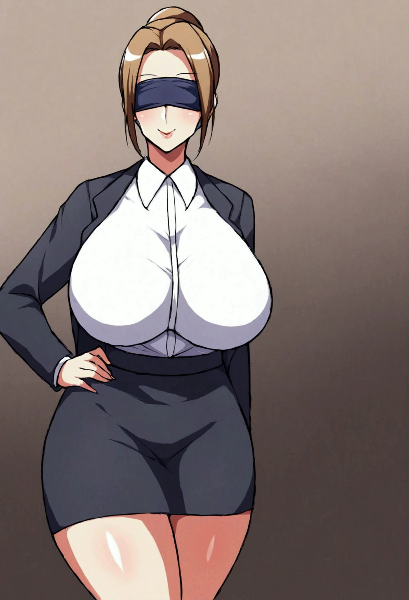 best quality Mom big breasts blindfold ninja