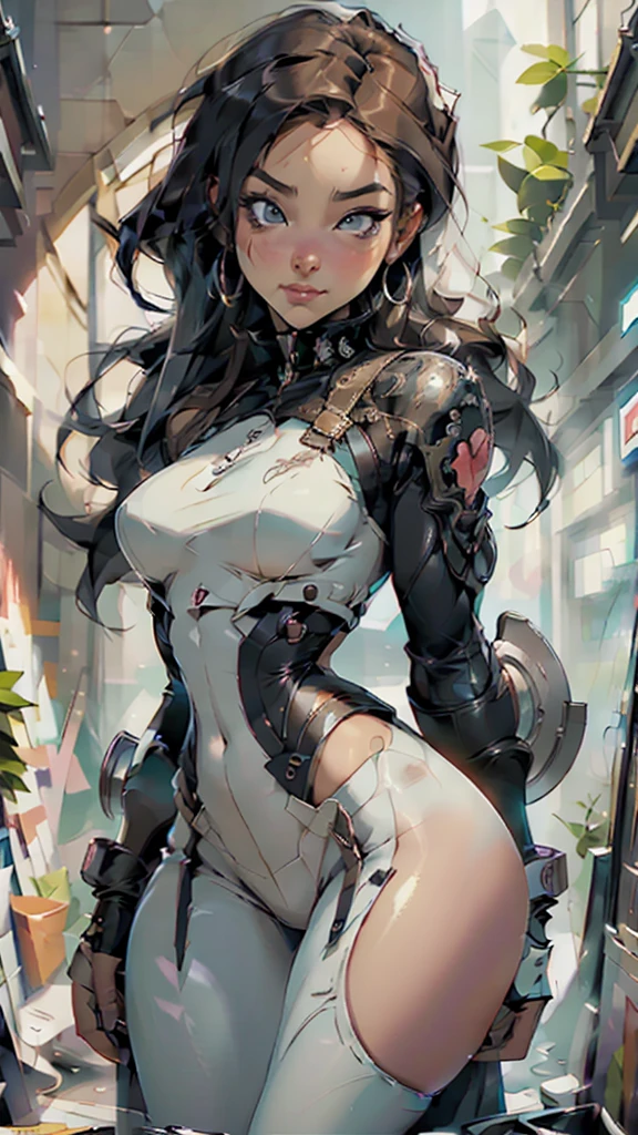 mdjrny-v4 style portrait of a female leprechaun, voluptuous, gorgeous detailed face, mischievous smirk, ample hips, insanely detailed accentuated big booty, mature, great aesthetics, perfect anatomy, well proportioned body, intricate, elegant, highly detailed, digital painting, artstation, concept art, smooth, sharp focus, illustration, art by artgerm and Greg Rutkowski and alphonse mucha, 8k, High-quality, insanely detailed,