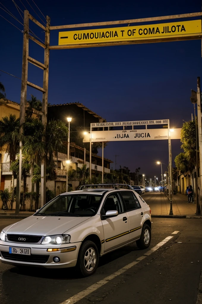 Create a notice of departure of a car to the city of Juliaca at 3 am on Monday
