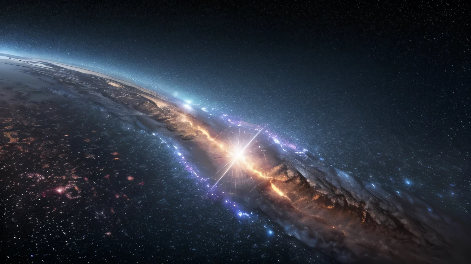 masterpiece, 最high quality, high quality, Very detailed Cg Unity 8K wallpaper, Depth of written boundary, High resolution,,Realistic,Very detailed, complex, High detail, universe, space, milky way, performer, planet, Astronaut, kosmos, Celestial Bodiesの, Star Cloud, Black Hole, solar system, Universe Line, supernova, Deep space, Celestial Bodies