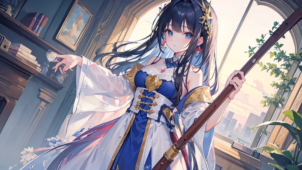 ((Highest quality)), ((masterpiece)), (detailed),dawn mystical calm