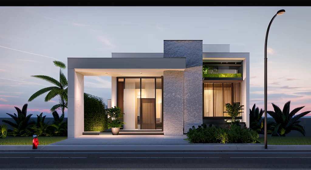 Raw photo,Masterpiece, high quality, best quality, authentic, super detail, outdoor, exterior , ((modern house :1.3)), modern style, daylight, (WHITE WALL),luxury, 8k, ultra realistic, masterpiece, best quality skin, photography hd, dslr, tcs