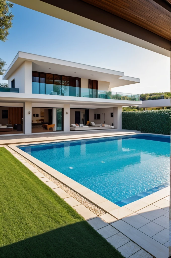 house with pool 