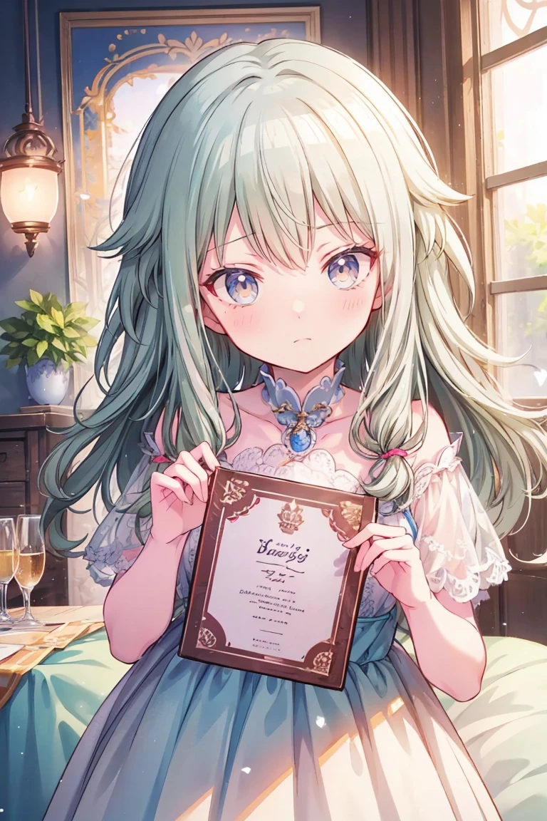 masterpiece、Best image quality、(Front facing)、good feeling、smile,Face the camera、Fluffy hair、Delicate eyes、smile、Small face、愛らしい満面のsmile, 最high quality、girl、Looks 20 years old、1 person、masterpiece, Most detailed, high quality、Shiny Hair、Very fine and beautiful bright eyeedium chest、nose blush、Very detailed, clear and beautiful face, Awards, (Anatomically correct)、Reach out、The whole body is visible,View from above,Face Focus