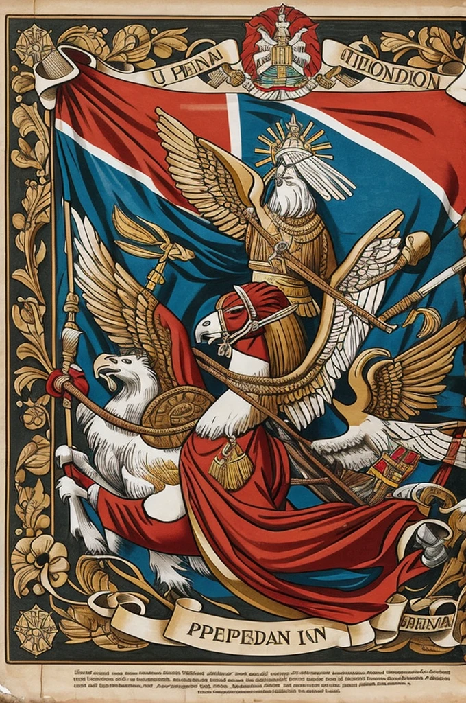 draws the proclamation of independence in modern times and a Peruvian (preferably a process) then proclaim the new independence