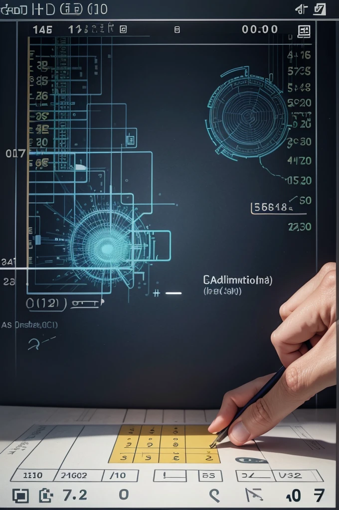 pixel animation numerical calculations, everywhere 