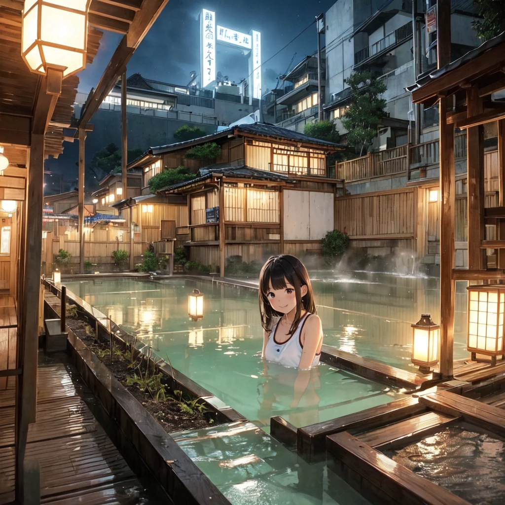 
(masterpiece、Highest quality)、(Japan favelas、Old and dirty hot spring town)、((Beautiful night view))、((Underground hot spring facilities、Unhygienic and lifeless:1.4、石のstage))、(tits、Pussy、Elementary school girl、3+ naked 12 year old girls、smile、fun)、((Unsanitary and dim))、Shady Red Light District、shaved ice、Sale of drinks、(stage、Everyone is having fun bathing)、smile、Happy schoolchildren、Perfect Anatomy