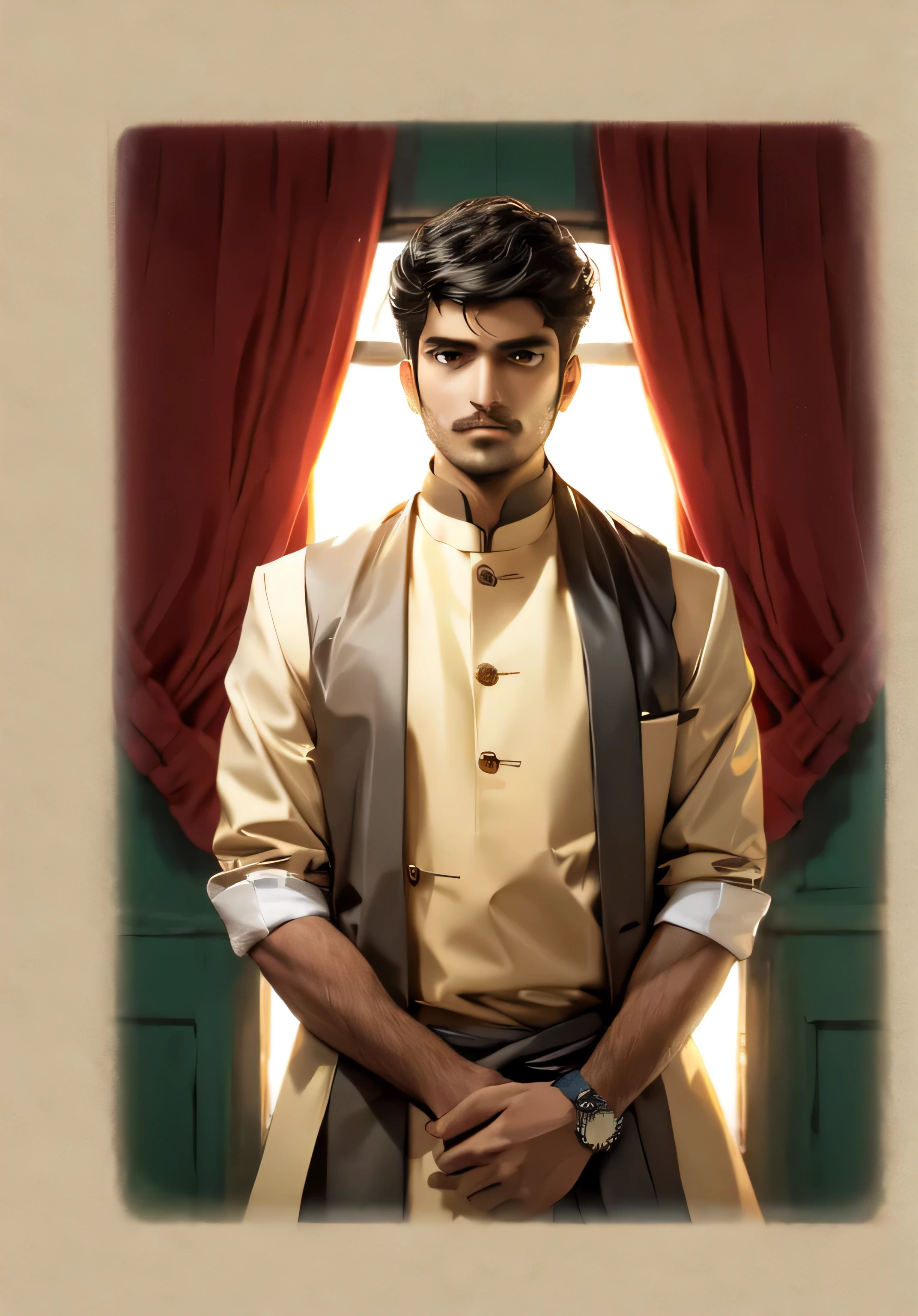 An Indian man