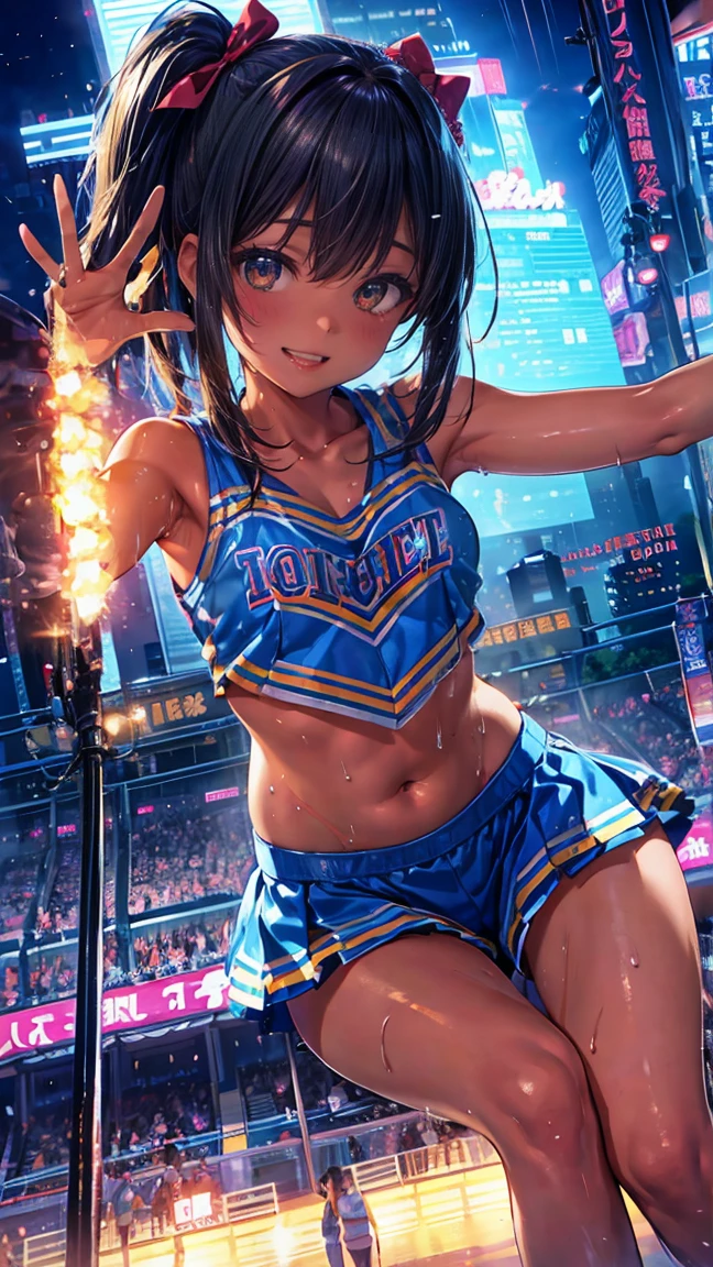 Gal　woman　Cheerleaders are sticky with sweat　Love Hotel　support　Cheering with a smile　Spread your legs and cheer　Shorts are sexy underwear　High resolution　High resolution　support individuals　射精促進support　Vibrant　Hotel at night　Sexual support　Love Hotel　Hotel at night