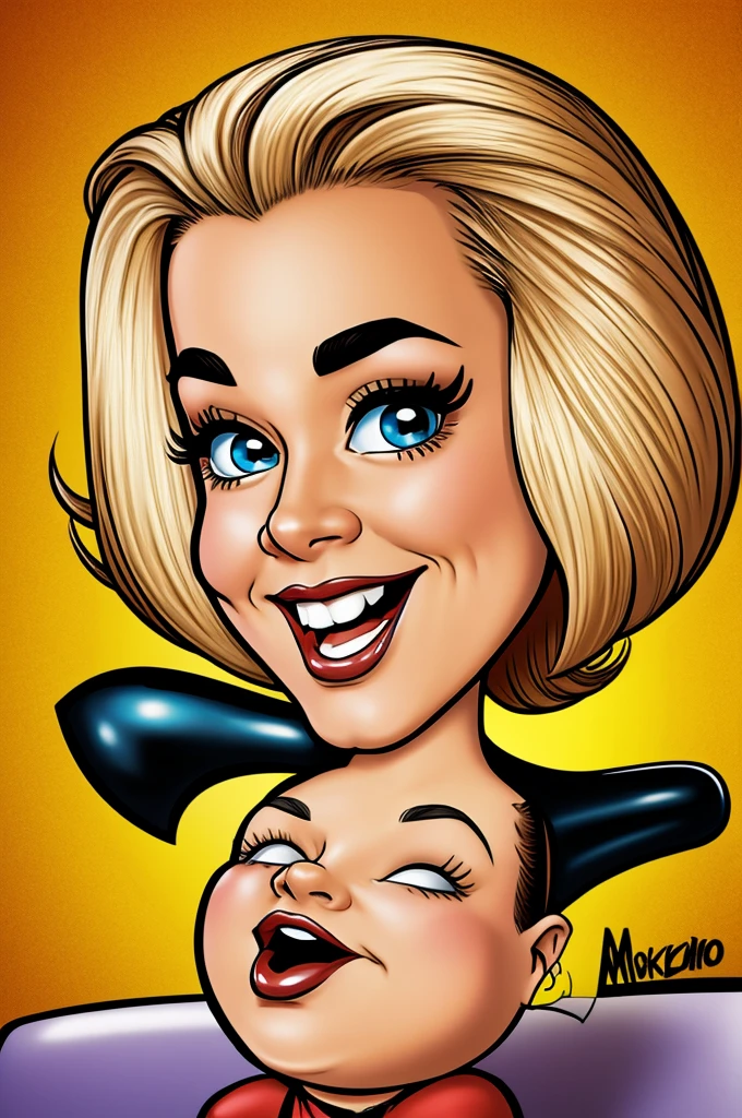 A porno caricature