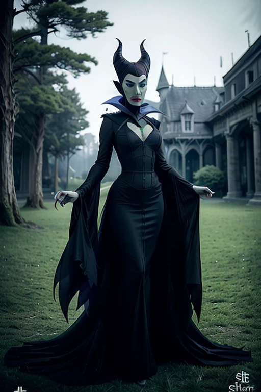 photo of a beautiful woman, (skinny:1.2), fit, detailed hair, detailed face, beautiful eyes,
((dress, green skin)),
(evil dark castle background, sinister, green magic), (standing pose), (view of front),
erotic, elegant, sensual, seductive, (masterpiece, best quality), (photorealistic:1.4), full body, perfect illumination, (best shadow),
maleficentwaifu, 