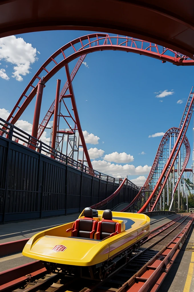 roller coaster model