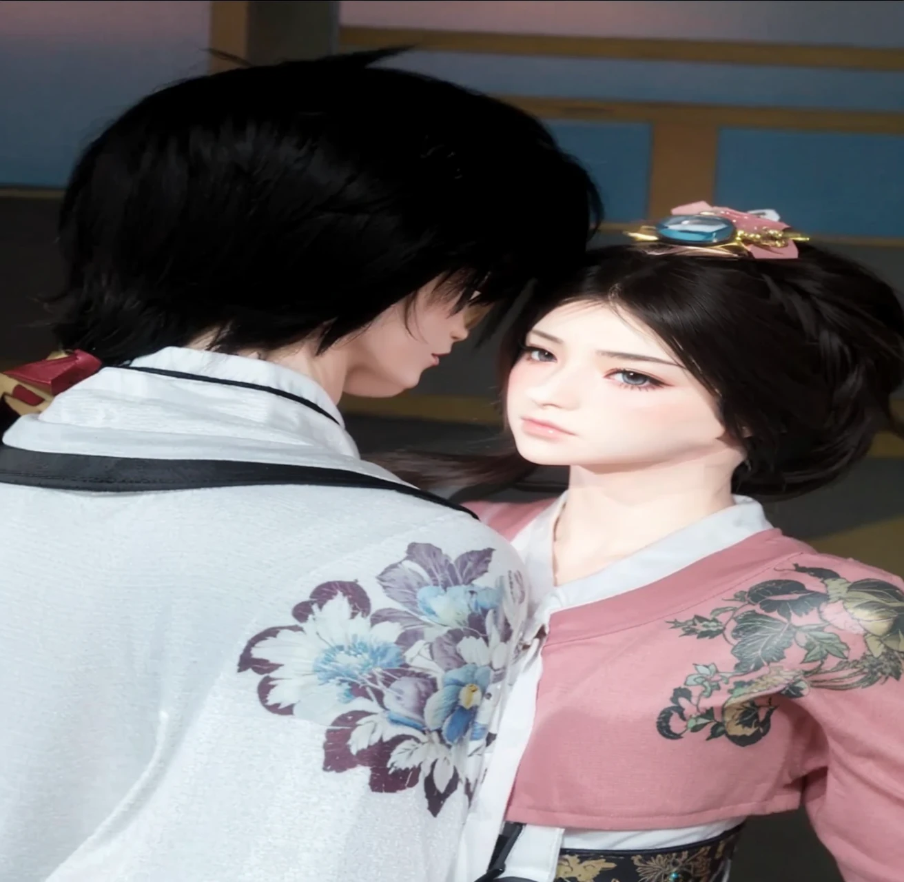 3D anime, beautiful, HD, anime AI style
