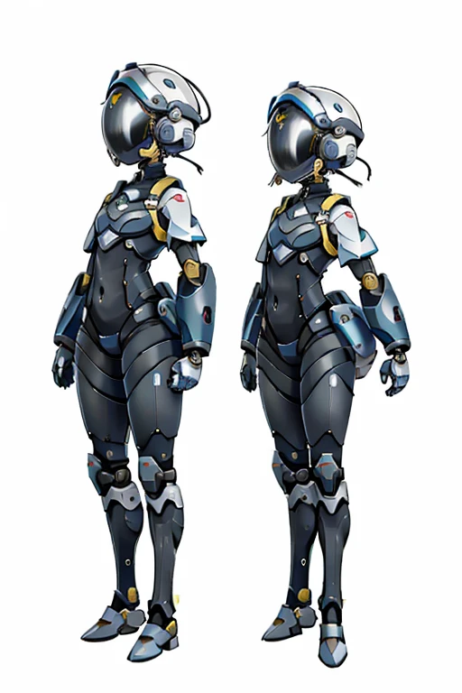 robot girl Primary school students Young Girl 小さいgirl Height: 130cm Standing picture Simple design spats Full Helmet Face Helmet