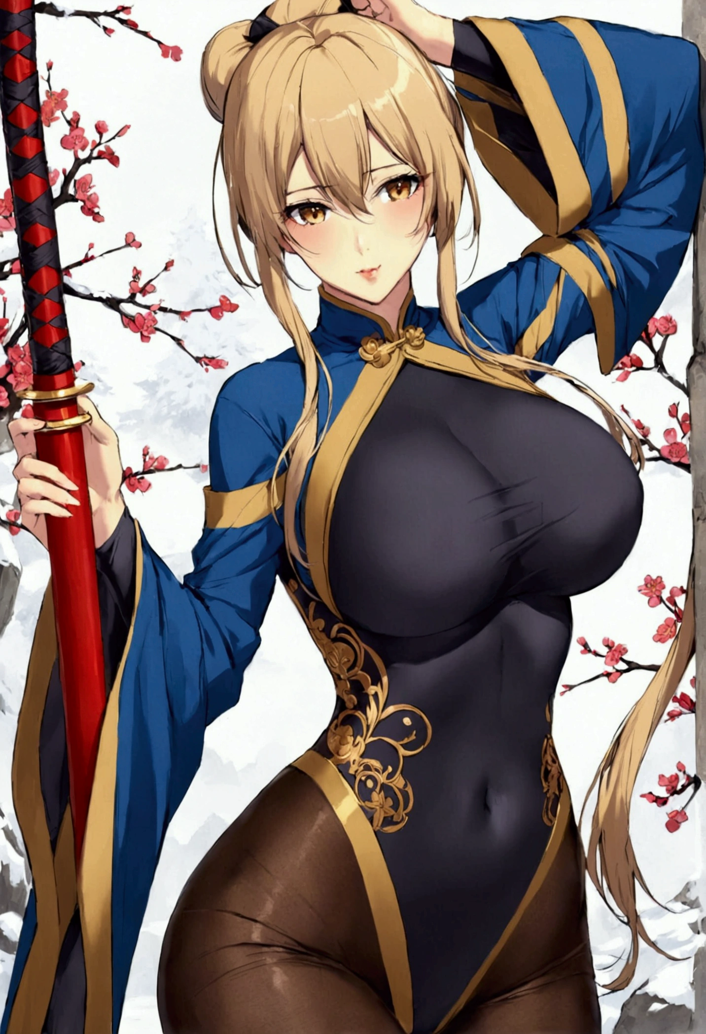 best quality Saber big breasts wuxia Bodysuit winter