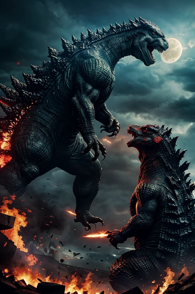 Godzilla Evolve vs Shin Godzilla 