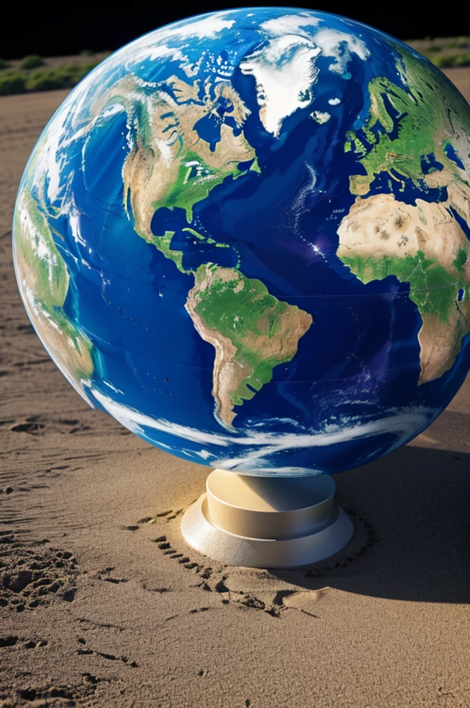 3D image of how to take care of the planet