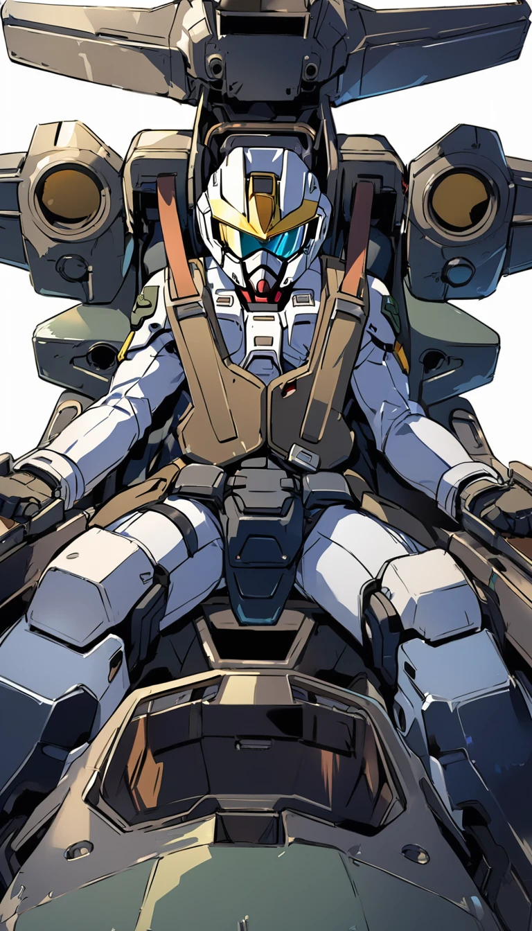 Gundam Wing Cockpit、unmanned、front