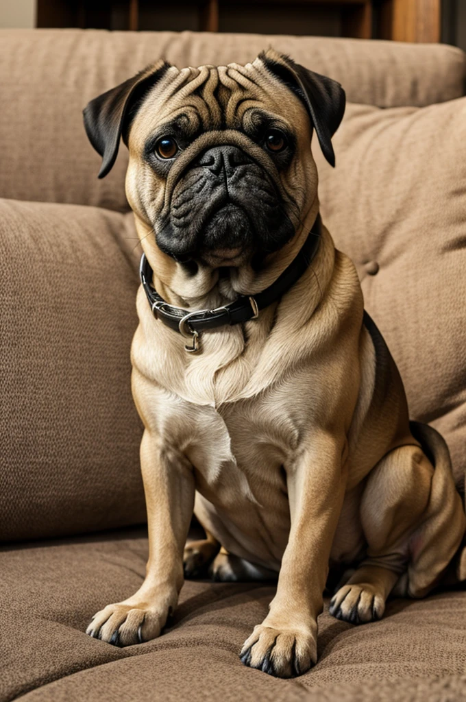 a human pug