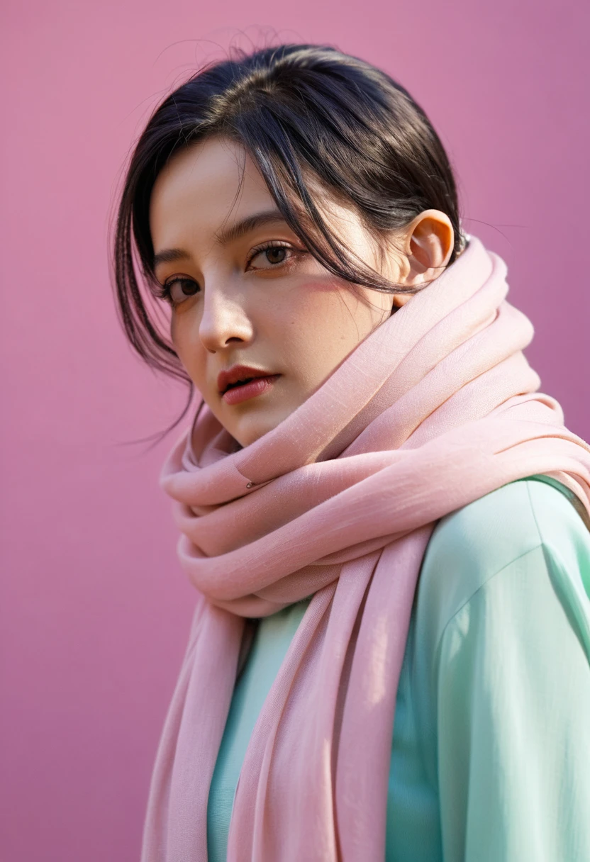 Flower beetles wear (long:1.2) pink (scarf:1.3), Beetles with arms and heads, (Hidden Shot:1.17), epic realistic, fade, ((Neutral colors)), Art, (Human Development Report:1.5), (Soft colors:1.2), Ultra Detailed, (Artstation:1.5), Movie, Warm lamps, Dramatic lighting, (Intricate details:1.1), Complex background, (Rutkowski:0.8), (Cyan and Orange:0.4)