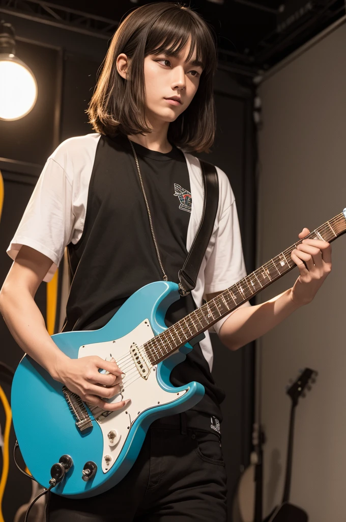 guitarist cat