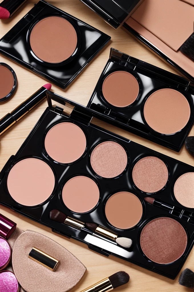 Create an image of various cosmetics that project Youth and motivate their purchase
