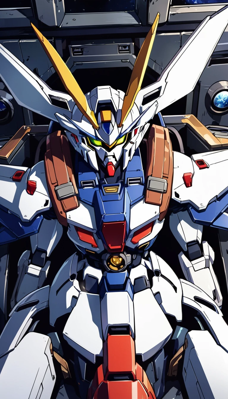 Gundam Wing Cockpit,beautiful scene,{{no humans}},{{no animal}},
