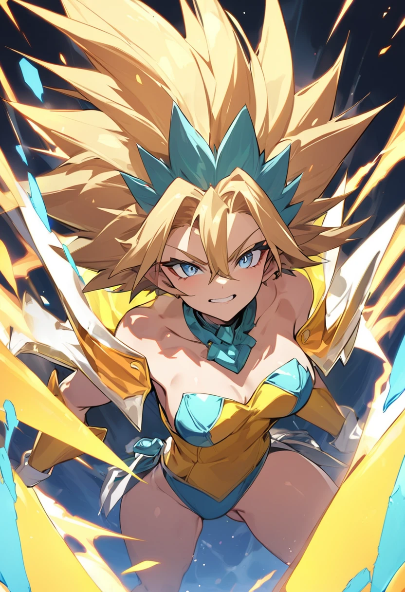 Super saiyan bunny girl